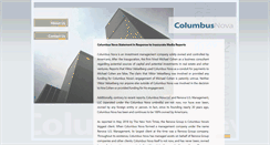 Desktop Screenshot of columbusnova.com